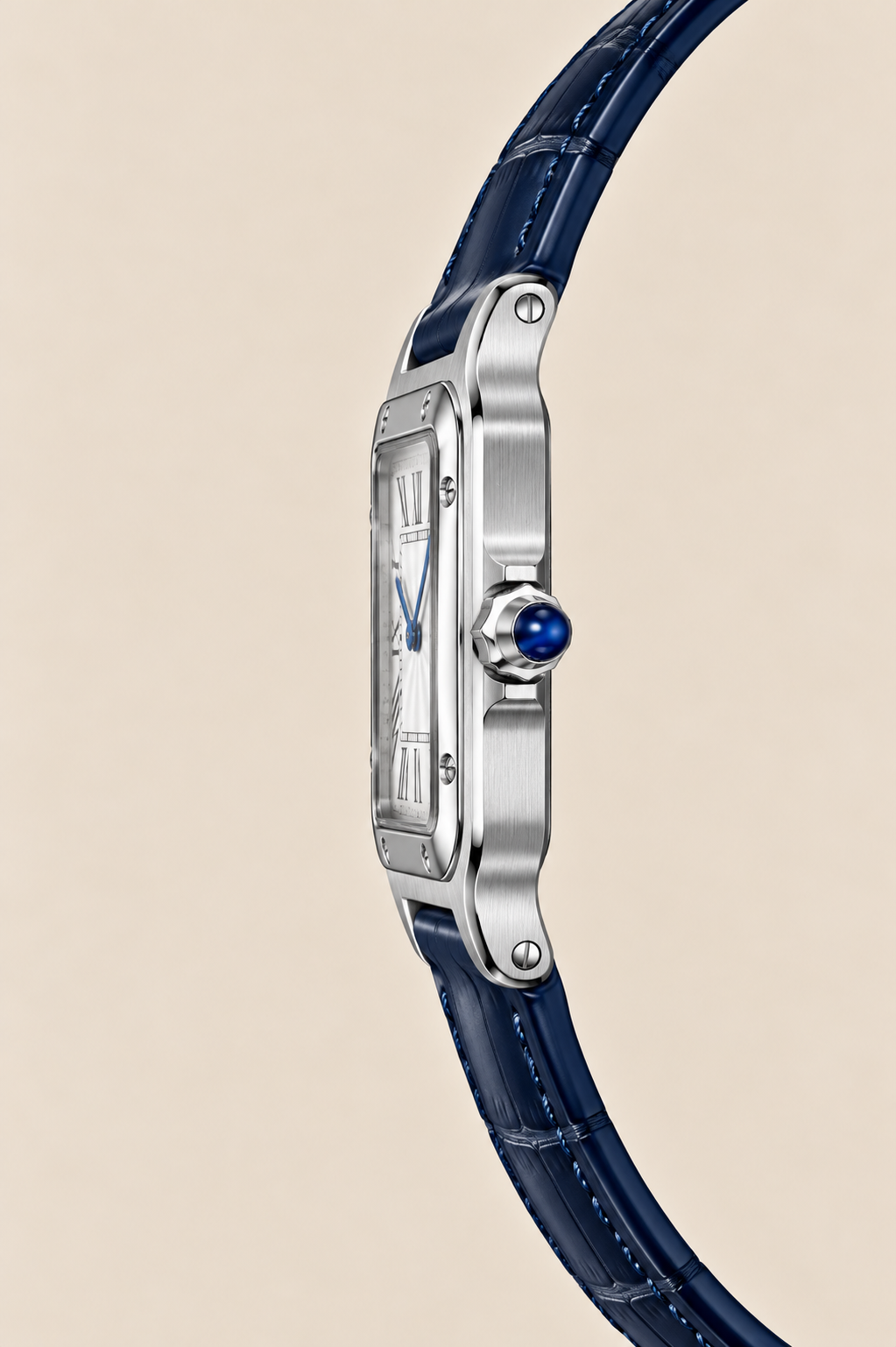 Die Prestige-Armbanduhr in Navy/Silber