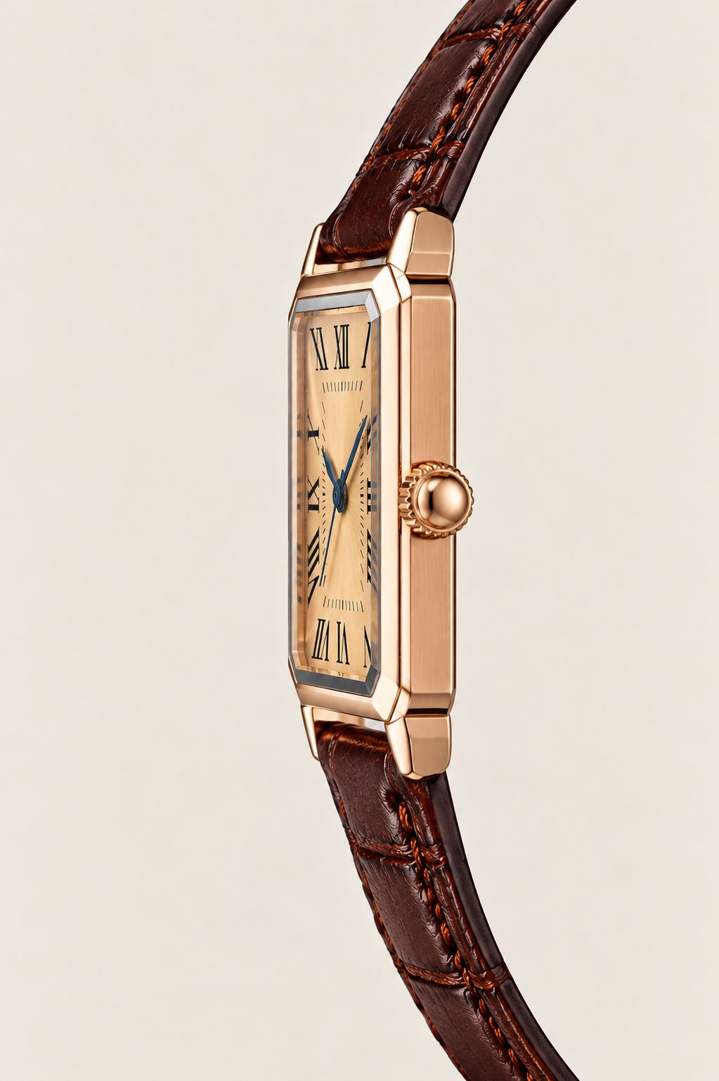 The Positano Brown/Rose Gold Watch