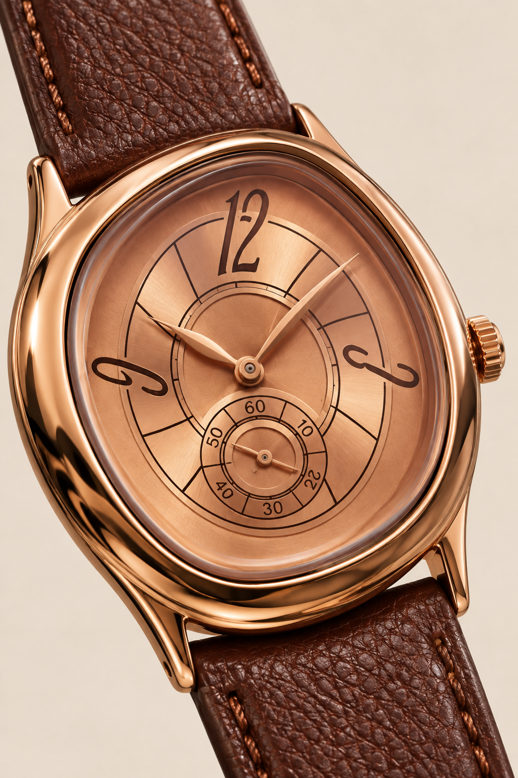 The Heritage Brown/Rose Gold Watch