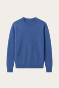 The Como Blue Cashmere Knit