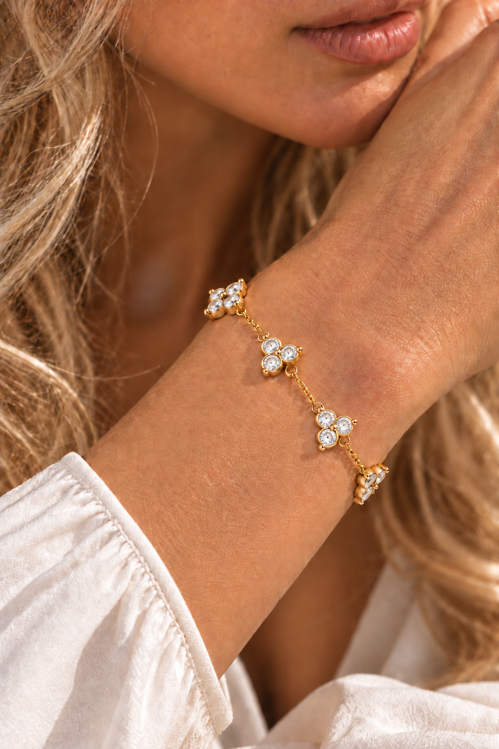The Fortuna Ice/Gold Bracelet