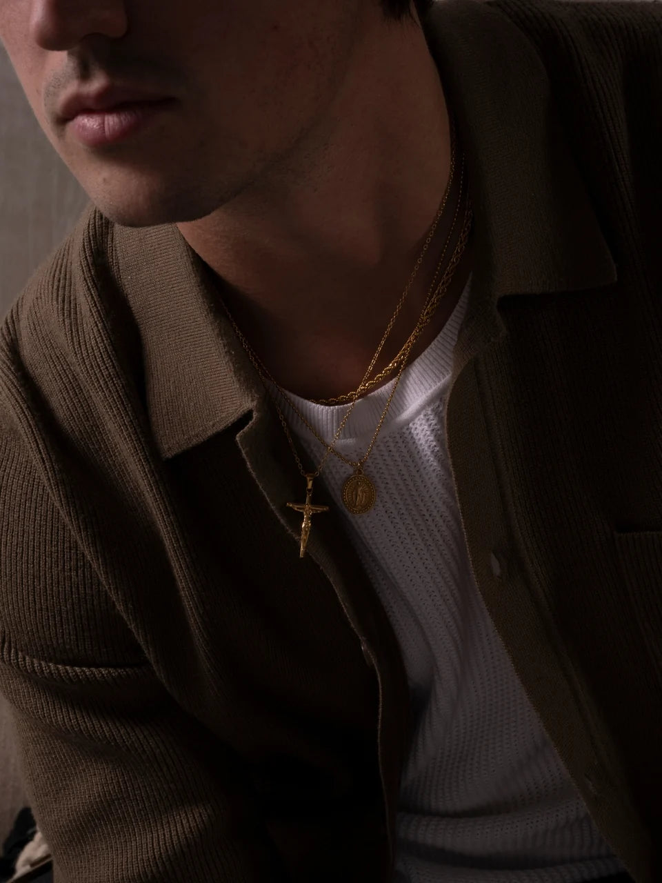 The Crucifix Gold Chain