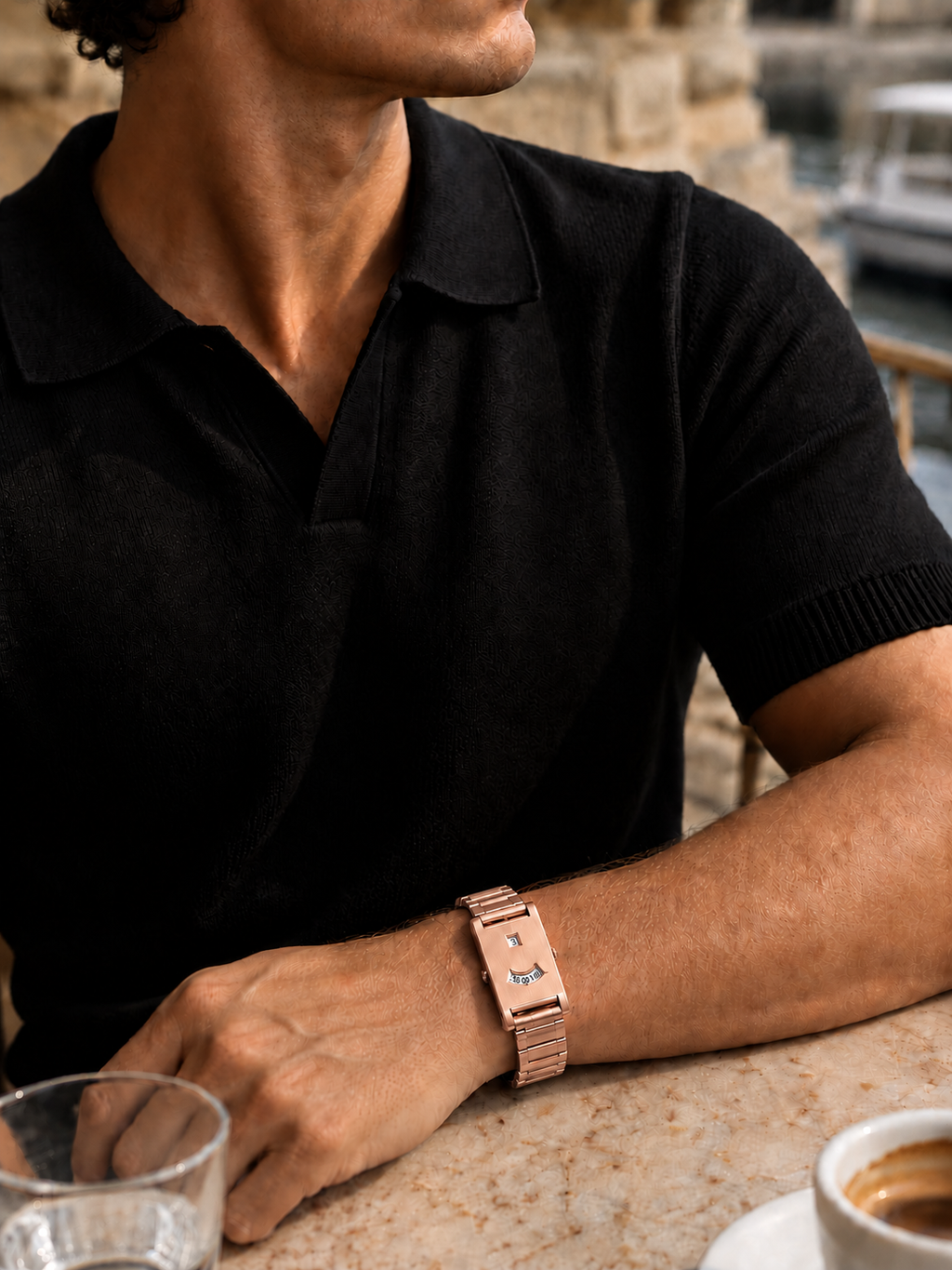 The Dolcevita Total Rose/Gold Watch