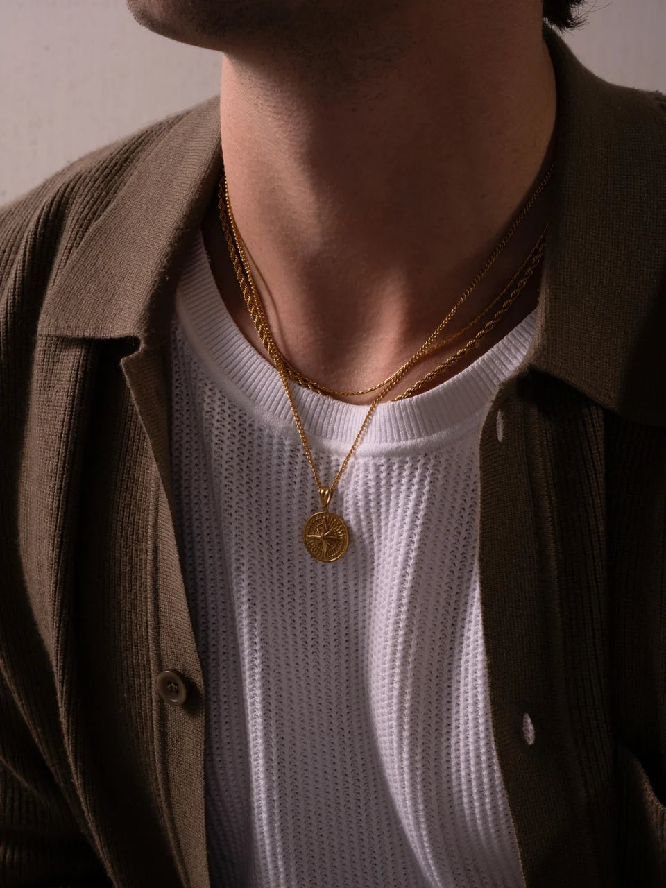 The Compass Gold Chain