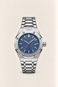 The Monaco Silver/Navy Watch