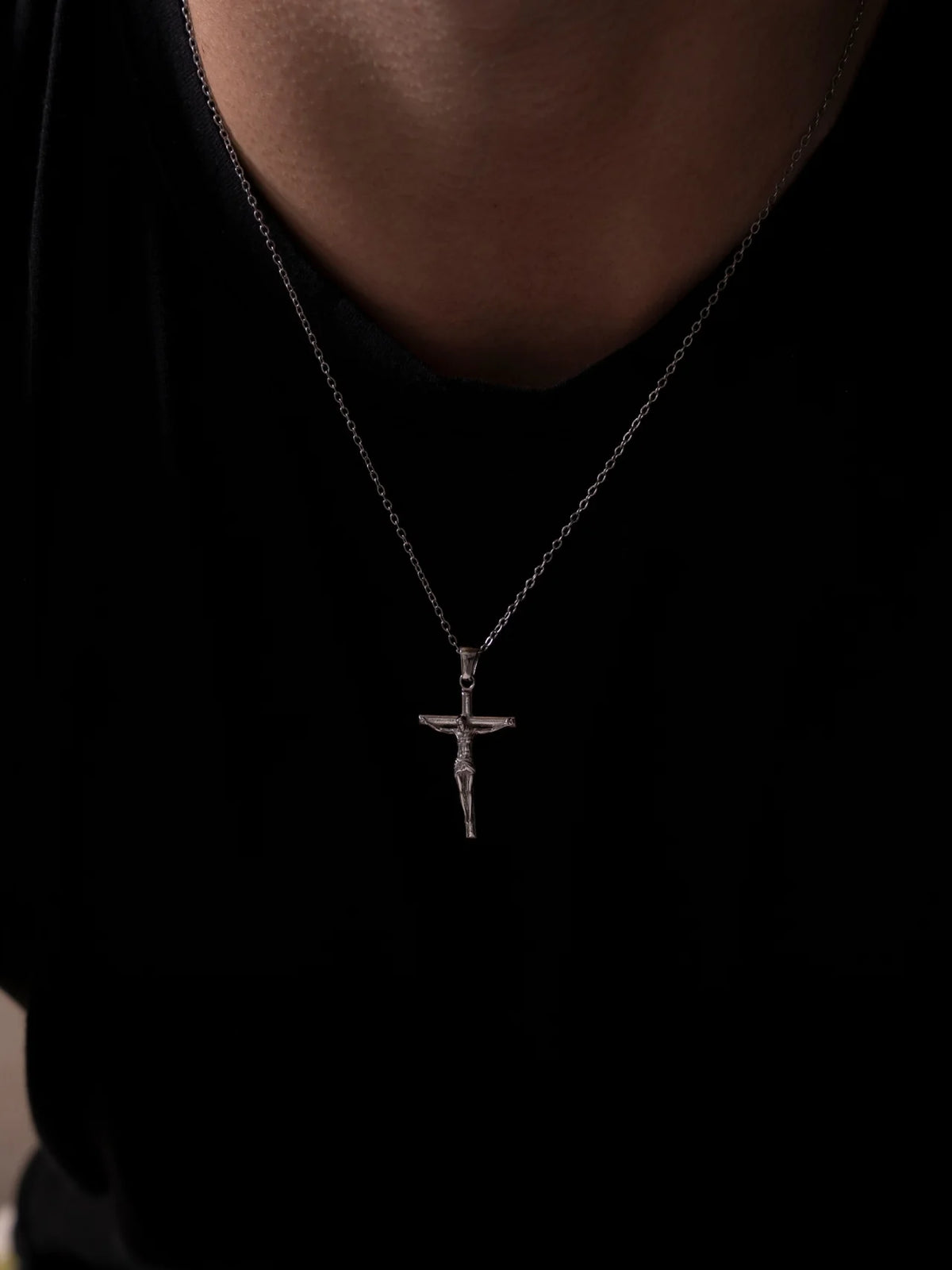 The Crucifix Silver Chain