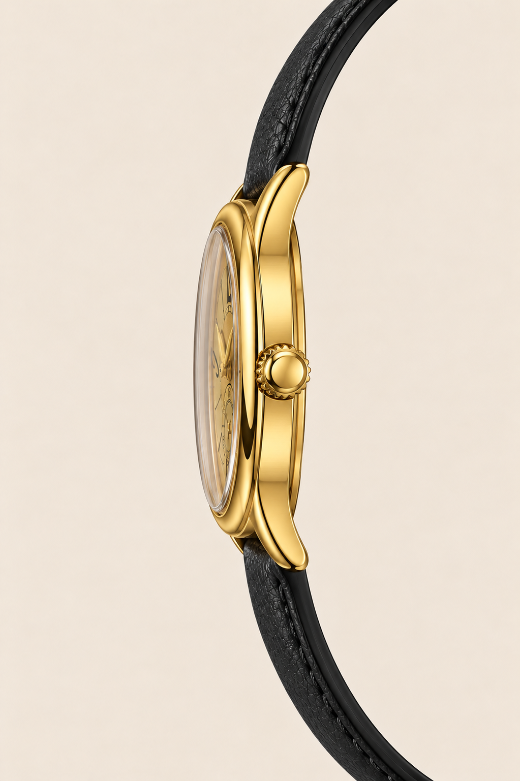 The Heritage Black/Gold Watch