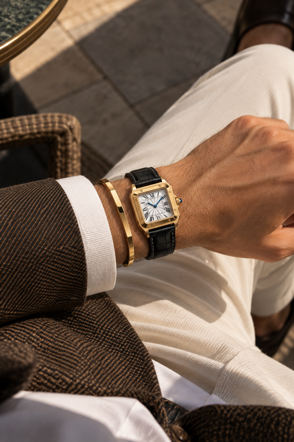 Das Aura Siegelarmband in Gold