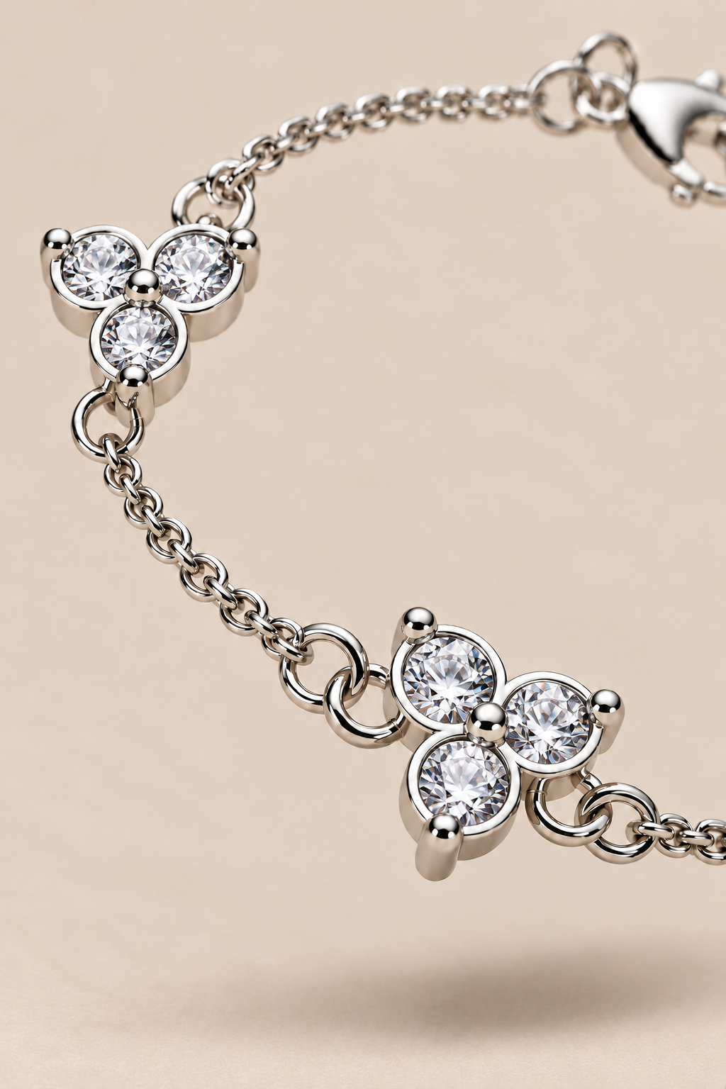 Das Fortuna-Armband in Eis/Silber