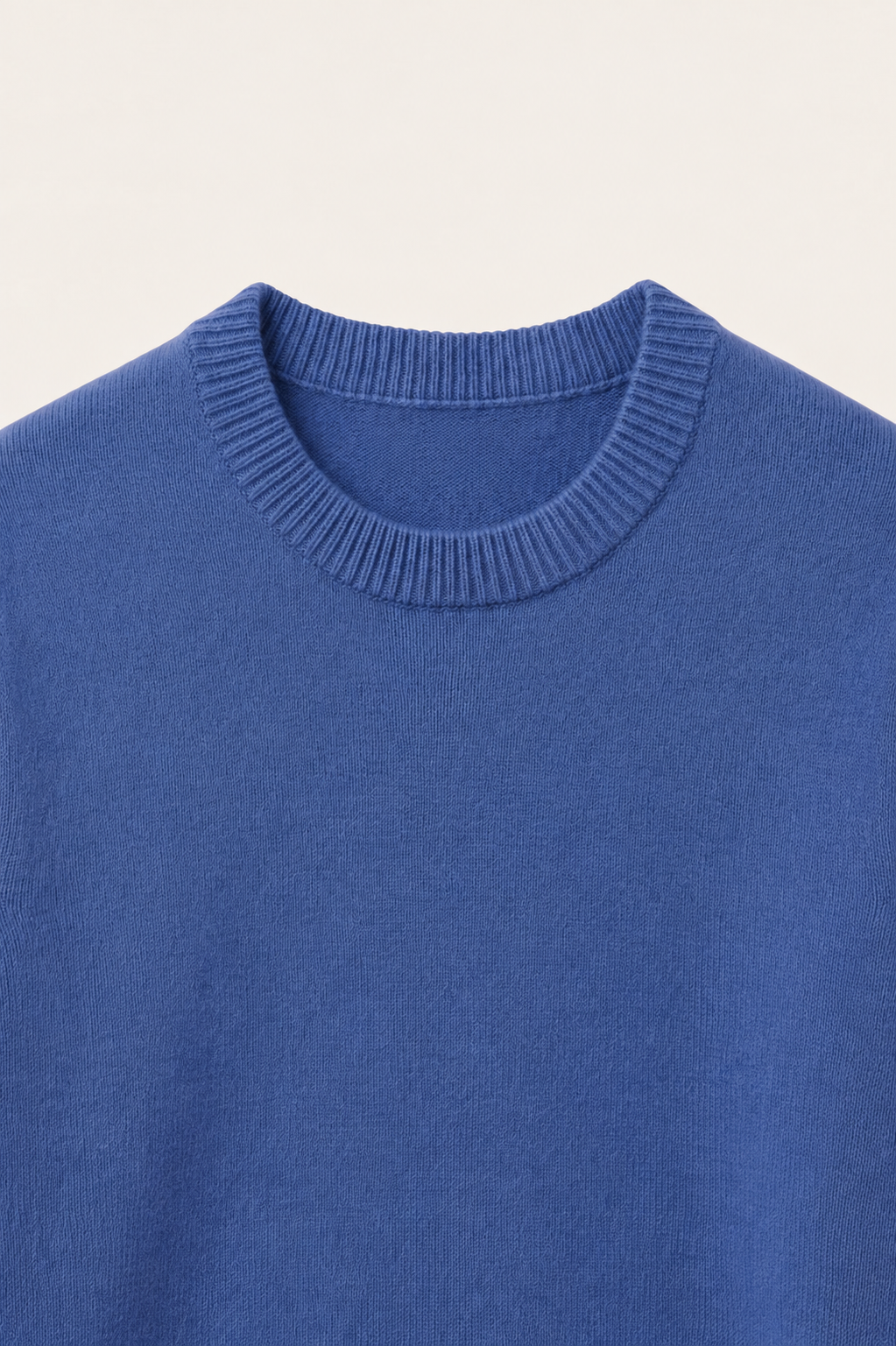 The Como Blue Cashmere Knit
