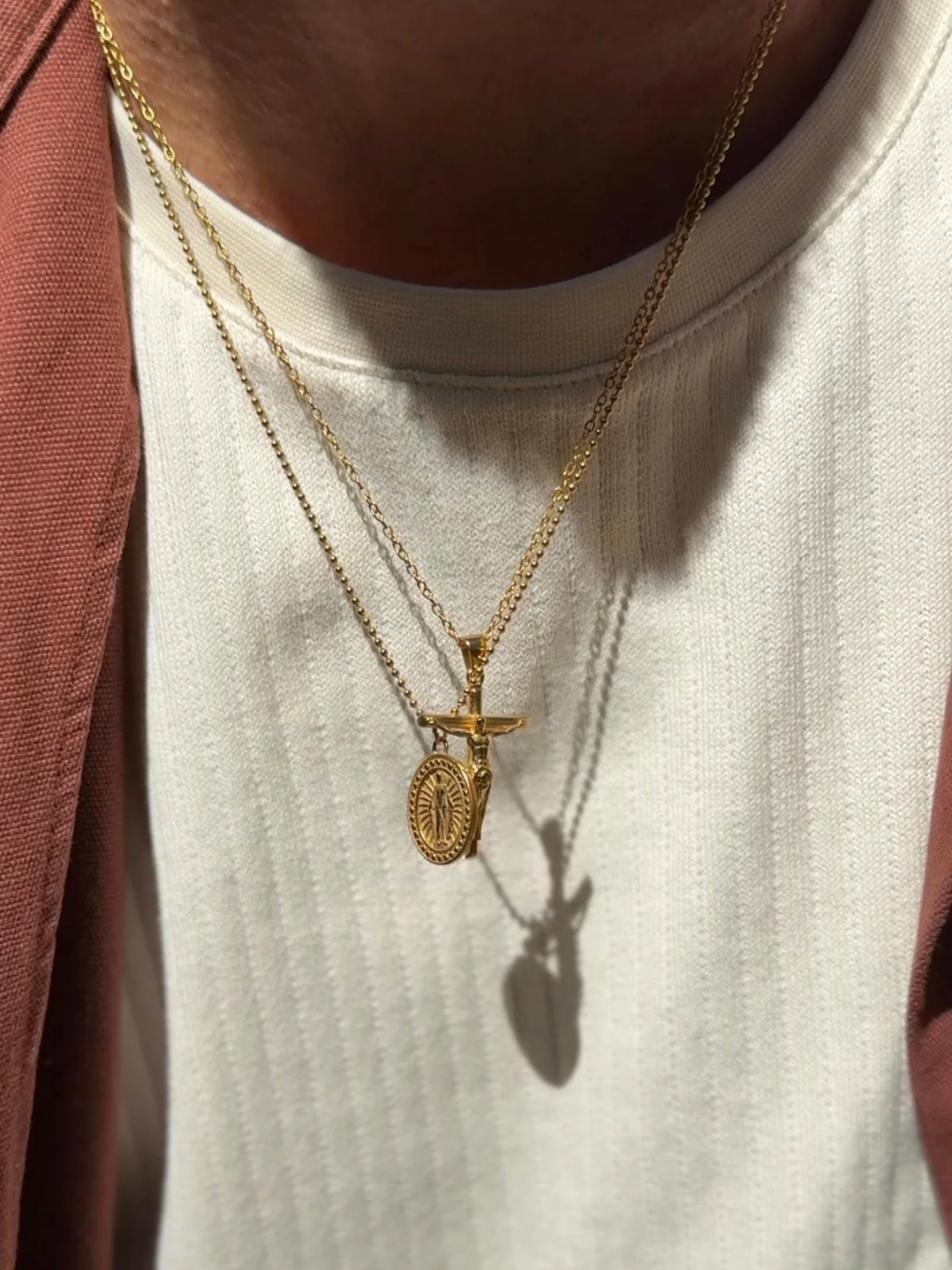 The Crucifix Gold Chain