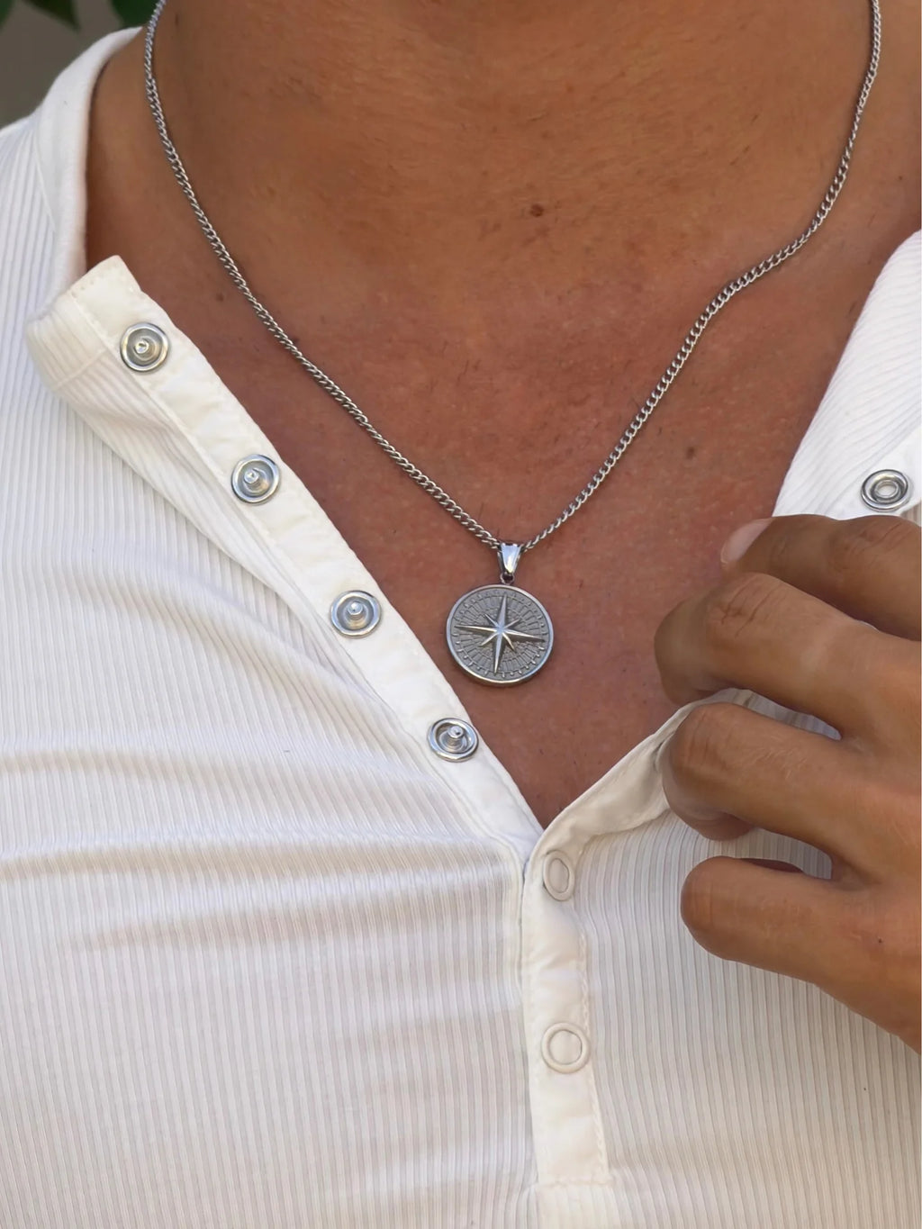 The Compass Silver Chain