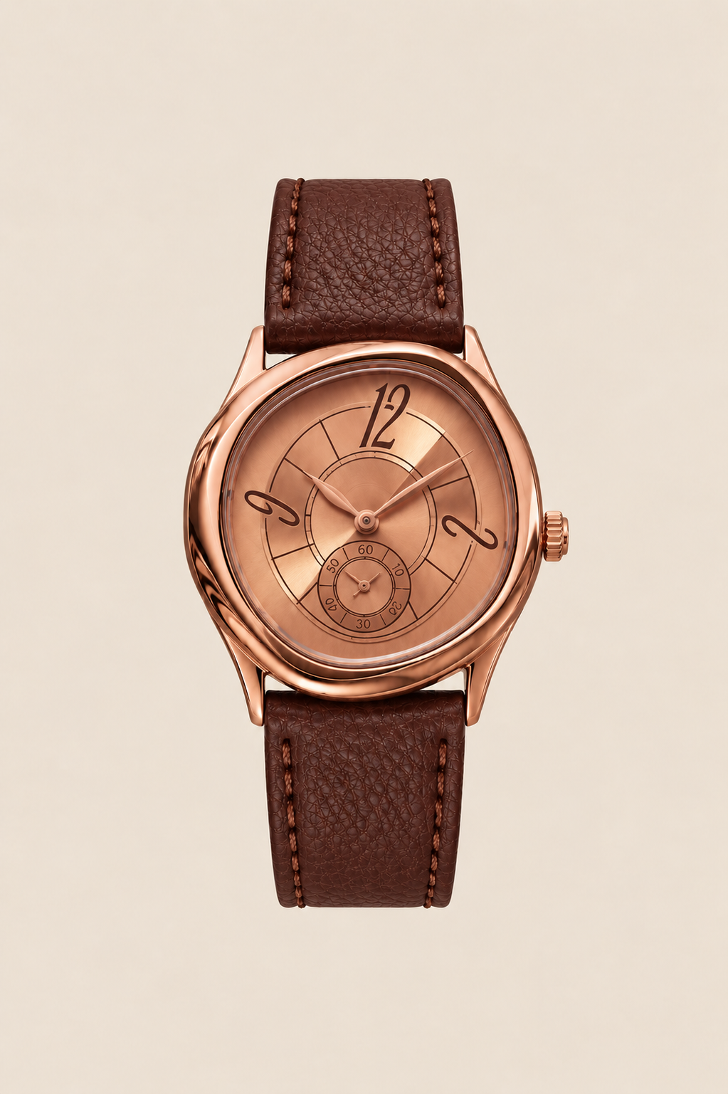 The Heritage Brown/Rose Gold Watch