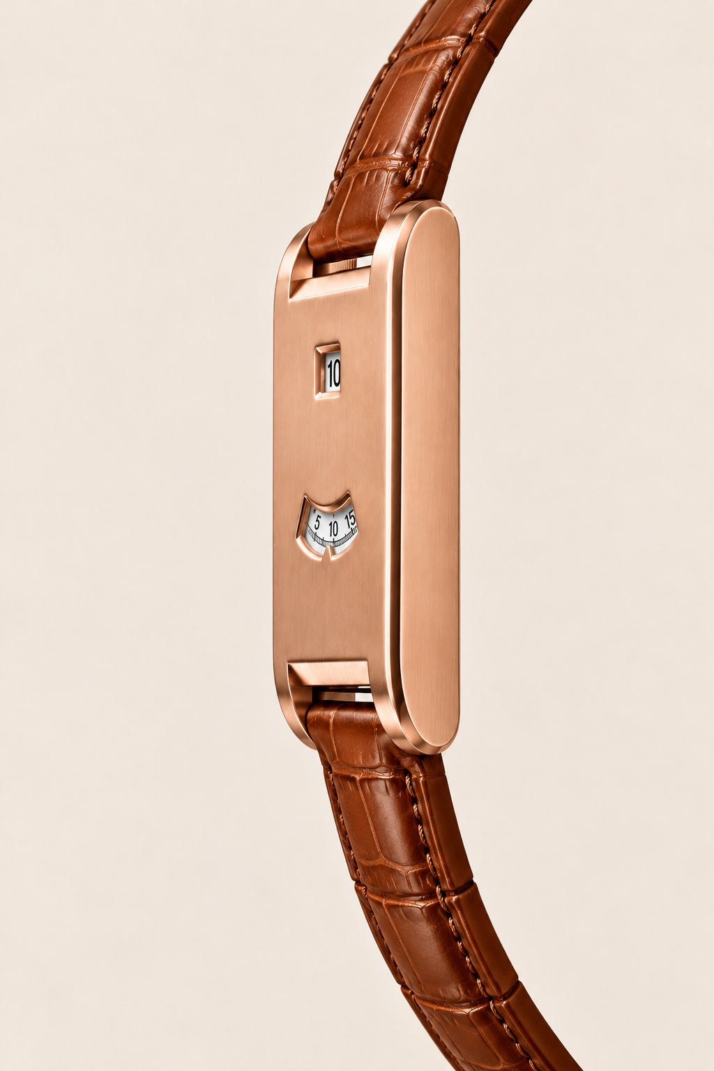 Die Dolcevita Brown/Rose Gold-Uhr