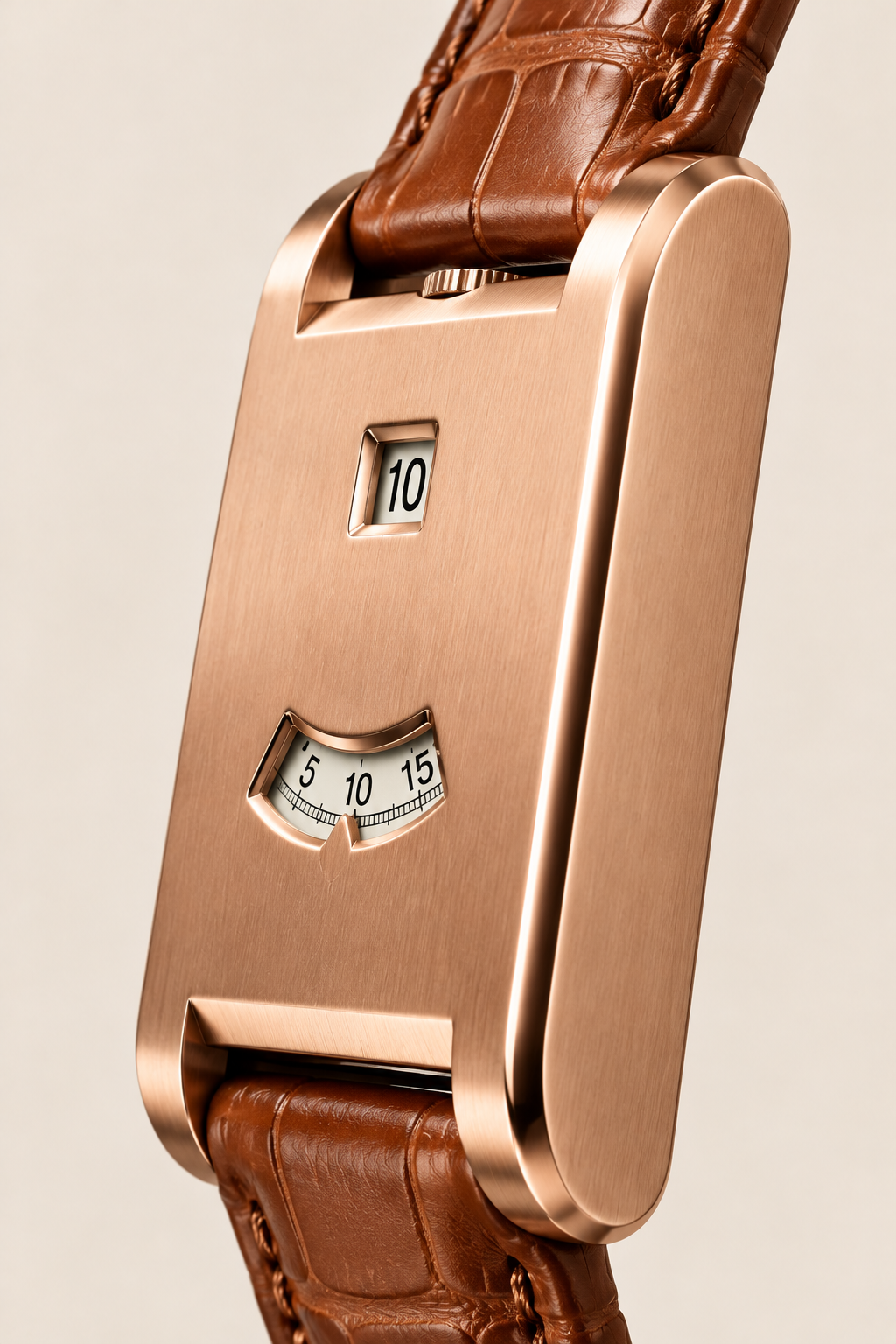 Die Dolcevita Brown/Rose Gold-Uhr