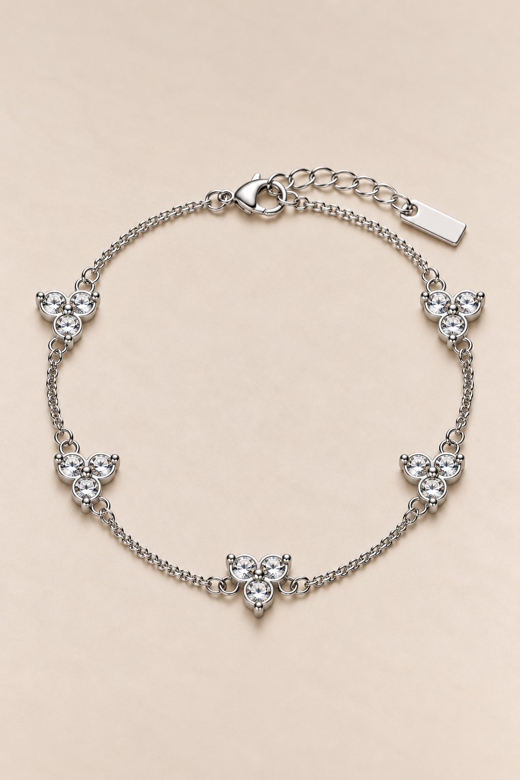 Das Fortuna-Armband in Eis/Silber