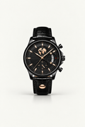 Die Portofino Explorer Uhr Schwarz/Roségold