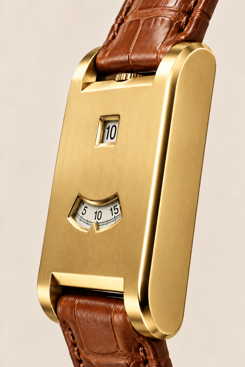 The Dolcevita Brown/Gold Watch