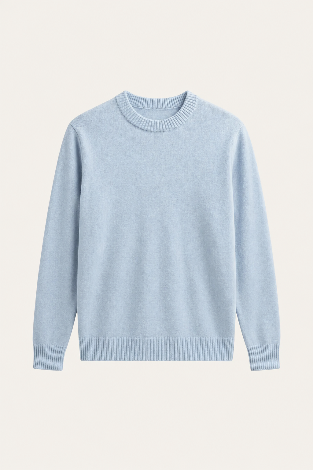 The Como Baby Blue Cashmere Knit