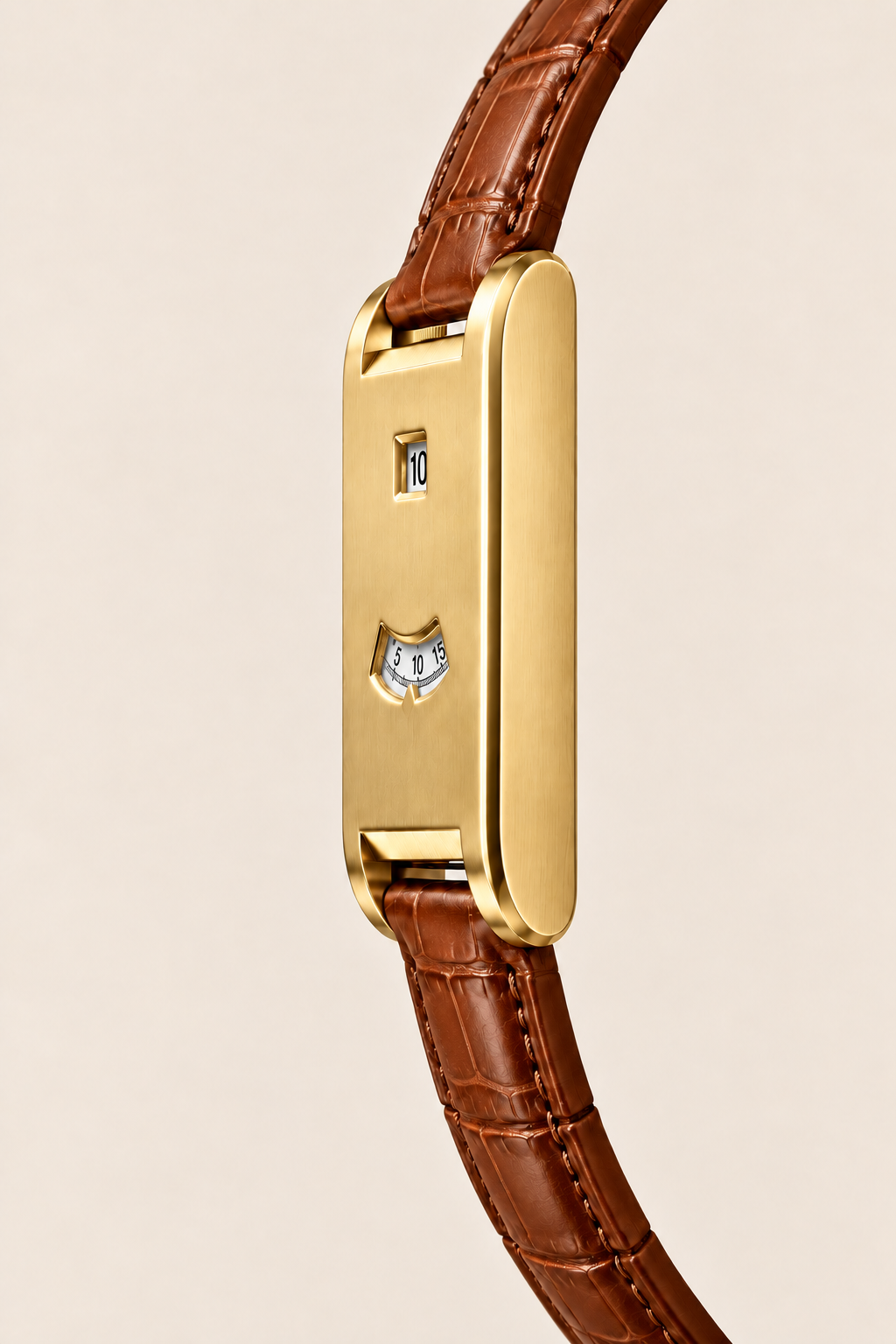 The Dolcevita Brown/Gold Watch
