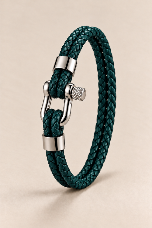 Das Anchor-Armband aus Erdöl und Silber