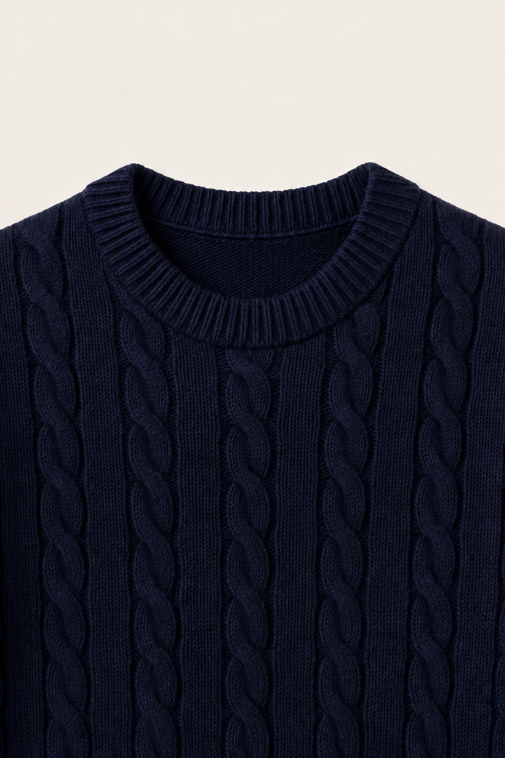 The Cortina Navy Cashmere Knit