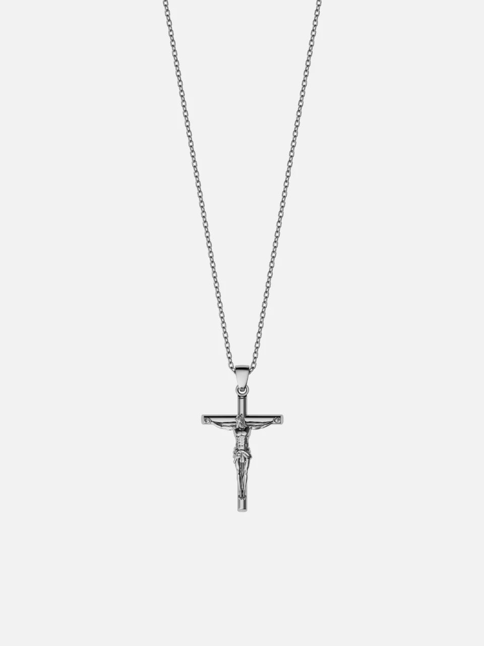 The Crucifix Silver Chain