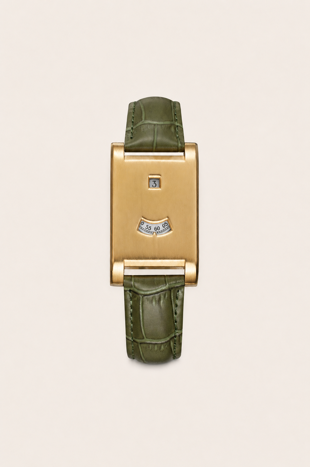 The Dolcevita Green/Gold Watch