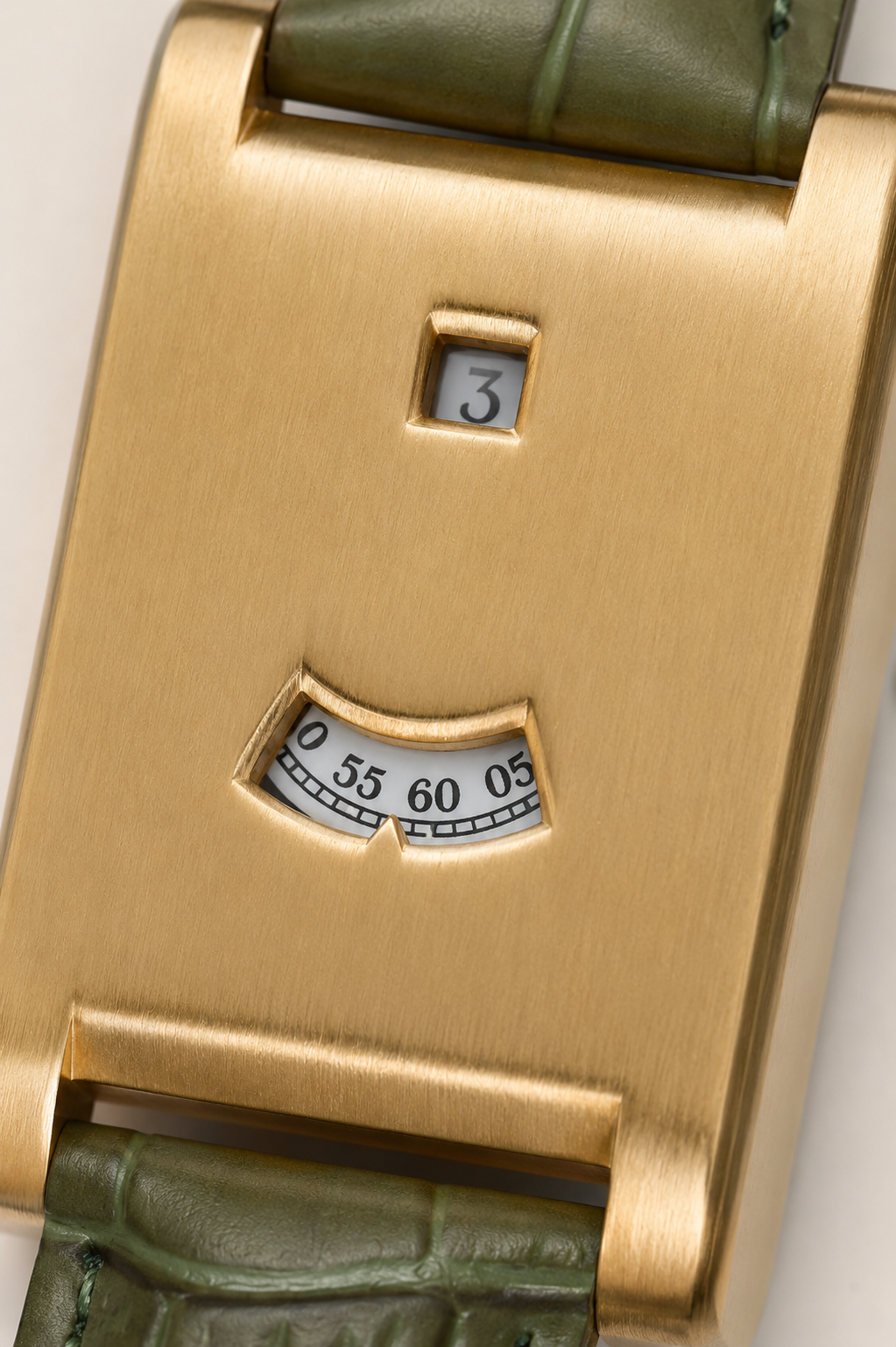 The Dolcevita Green/Gold Watch
