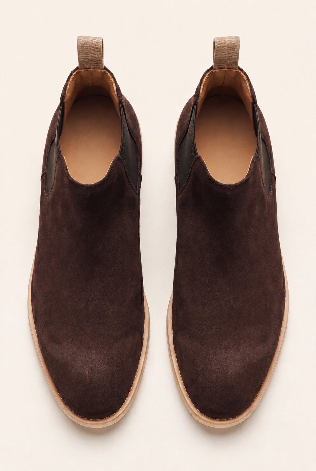 The Milano Dark Brown Chelsea Boots