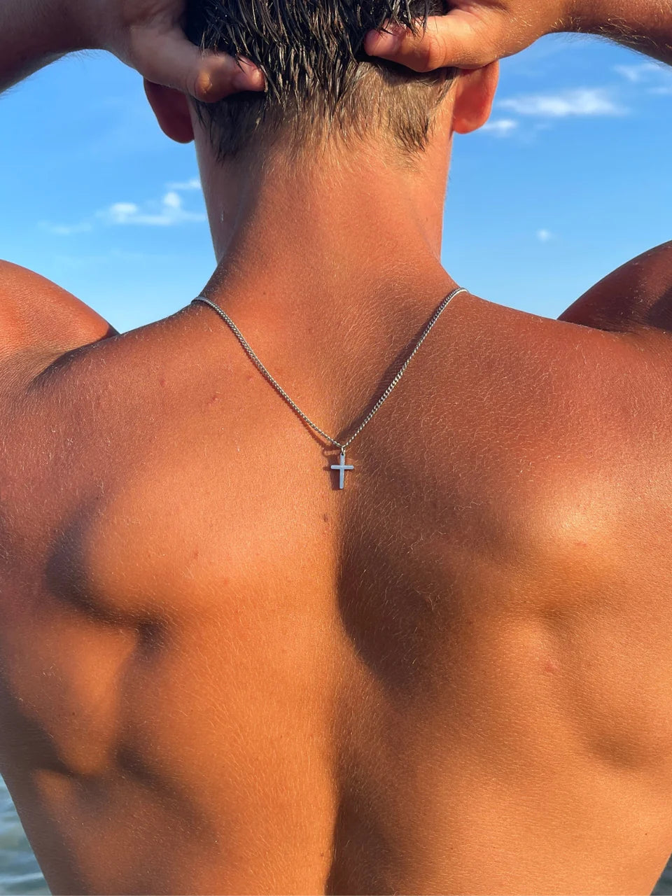 The Cross Silver Chain