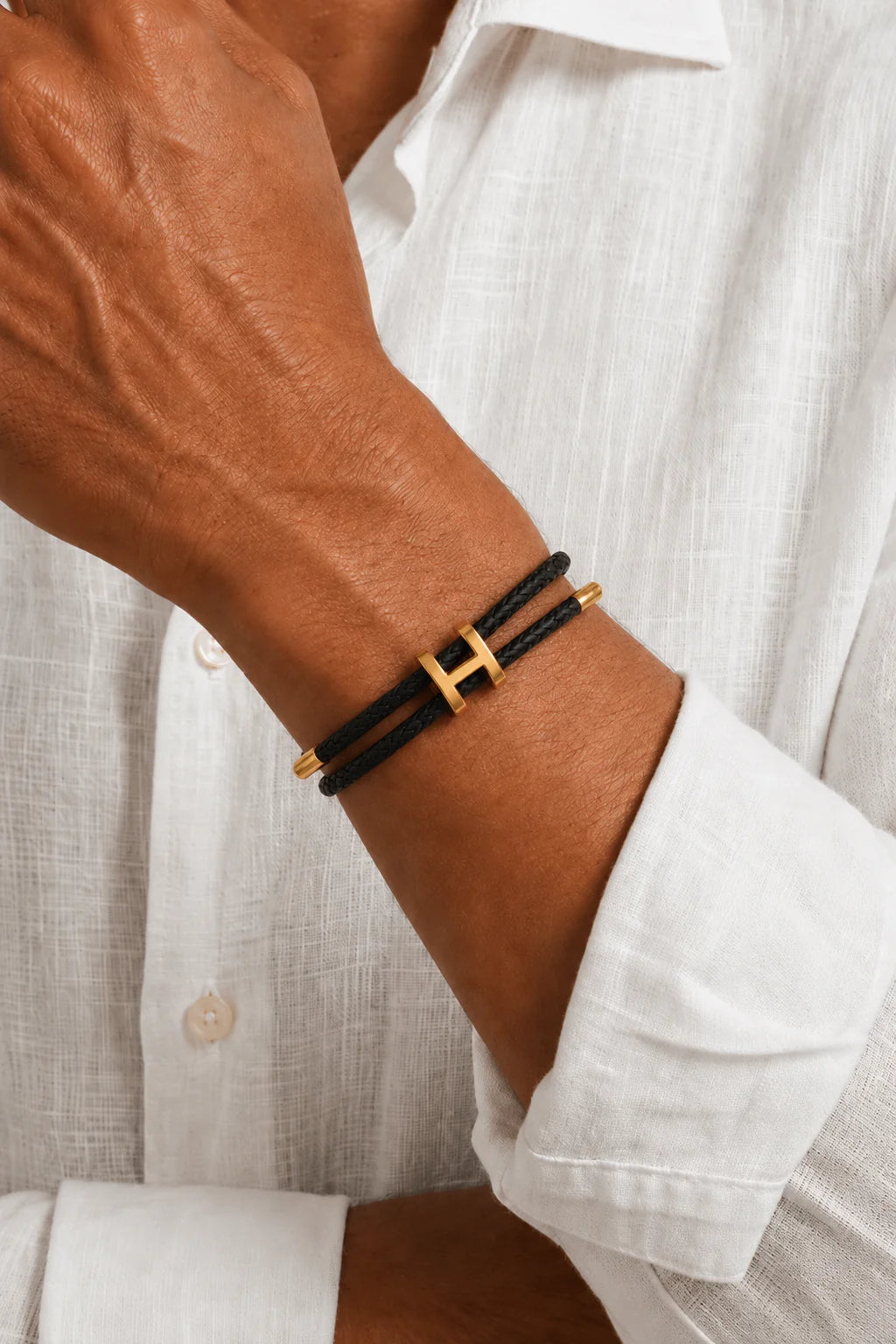 The Monaco Black & Gold Bracelet
