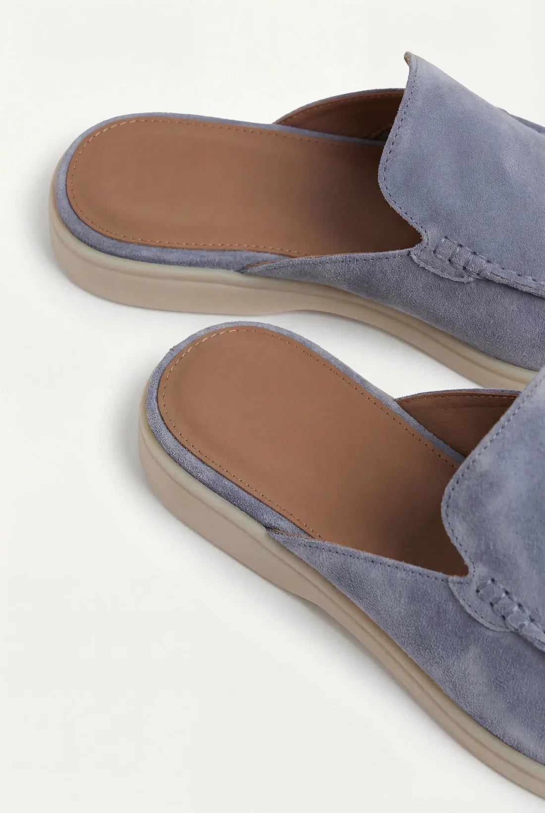 The Portofino Baby Blue Yacht Mule