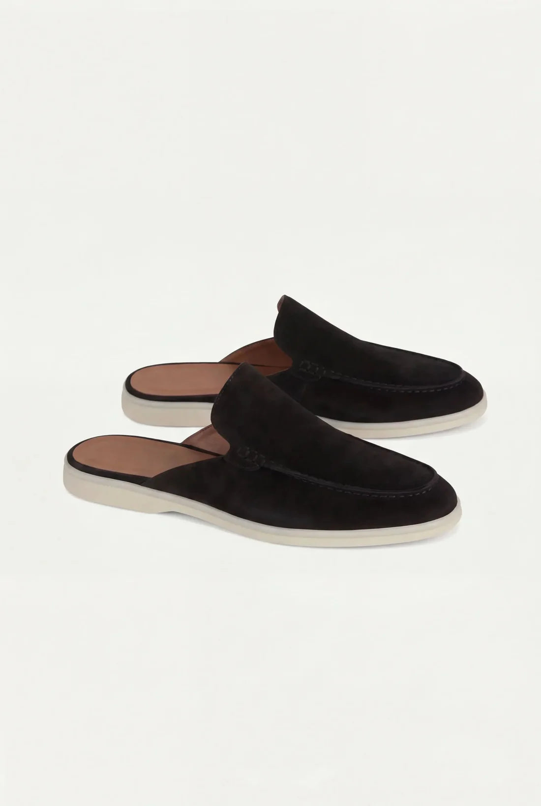 The Portofino Black Yacht Mule