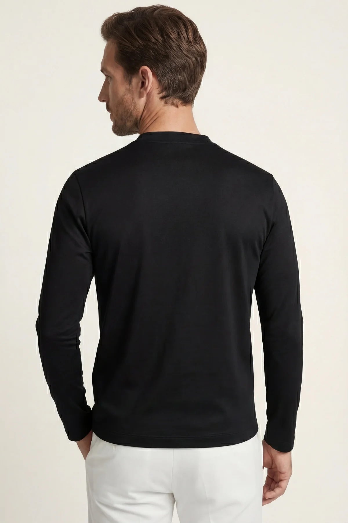 The Firenze Black Longsleeve