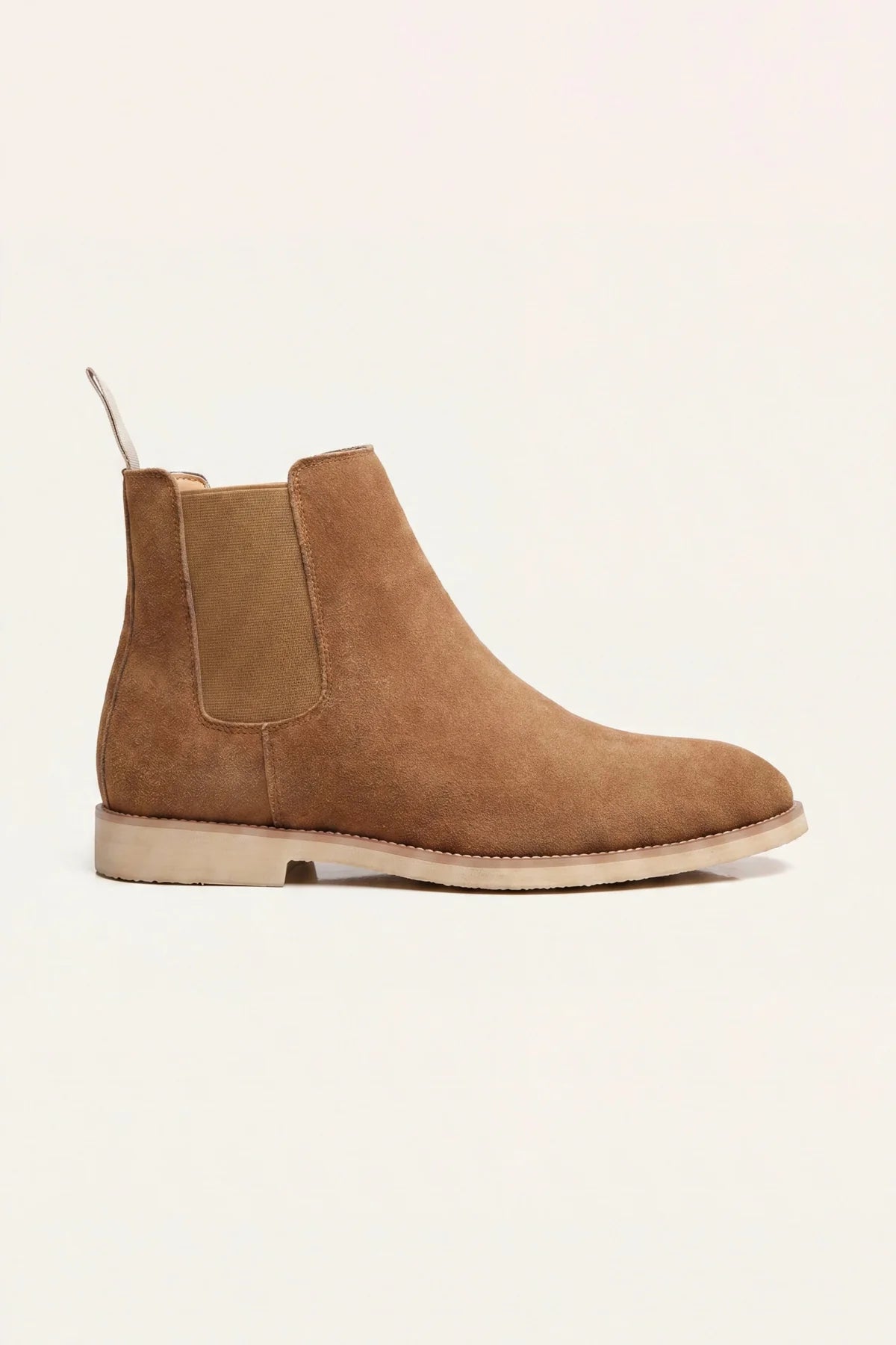 The Milano Light Brown Chelsea Boots