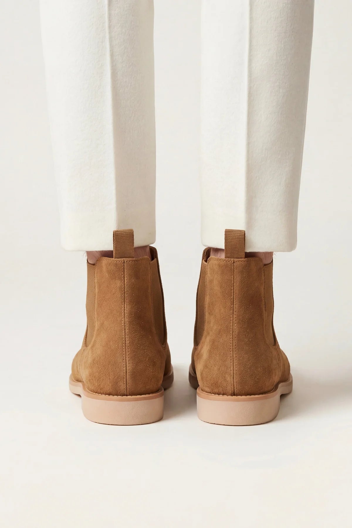 The Milano Light Brown Chelsea Boots