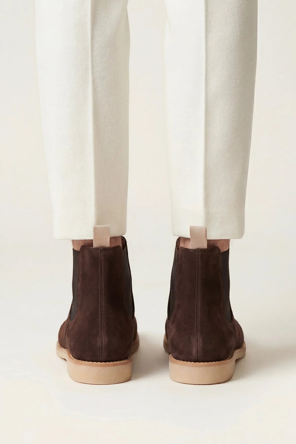 The Milano Dark Brown Chelsea Boots