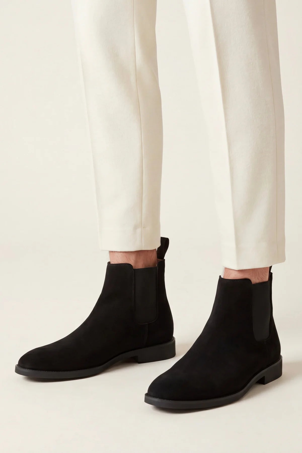The Milano Black Chelsea Boots