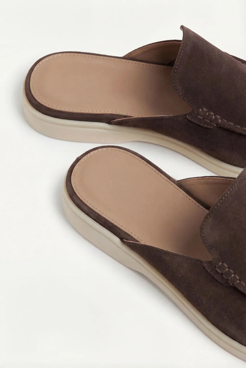 The Portofino Brown Yacht Mule