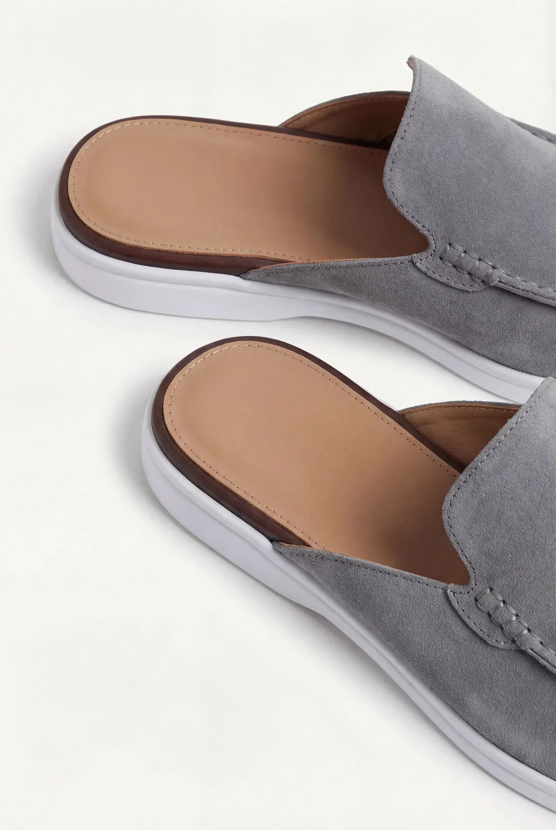 The Portofino Grey Yacht Mule