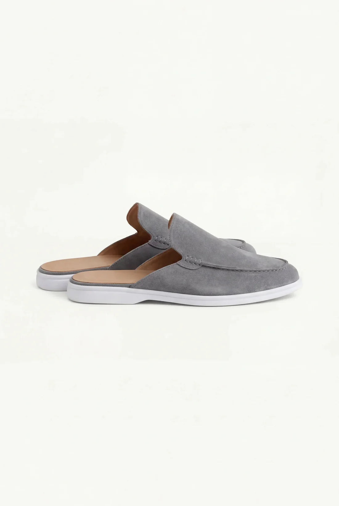 The Portofino Grey Yacht Mule
