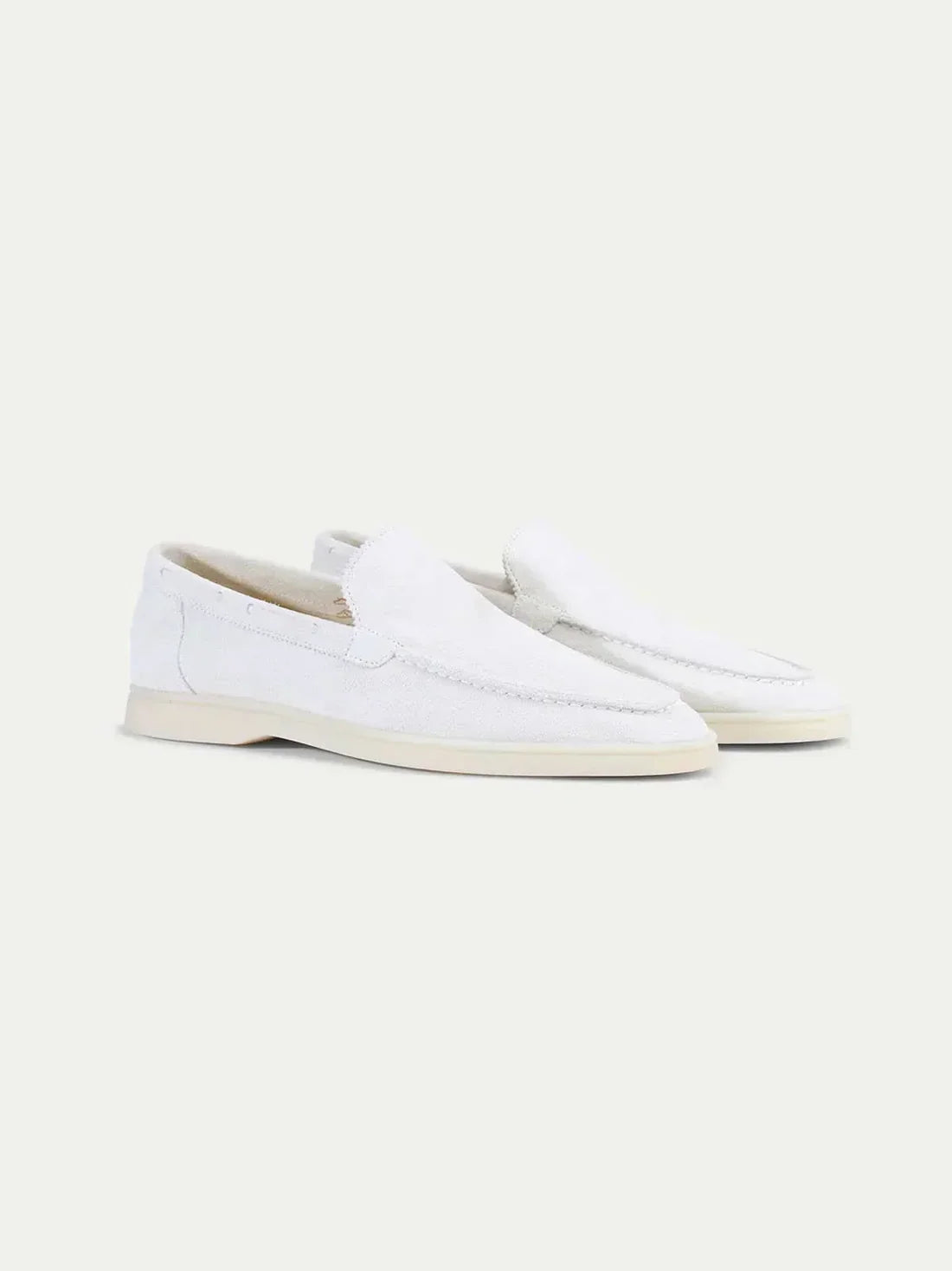 The Sorrento White Loafer