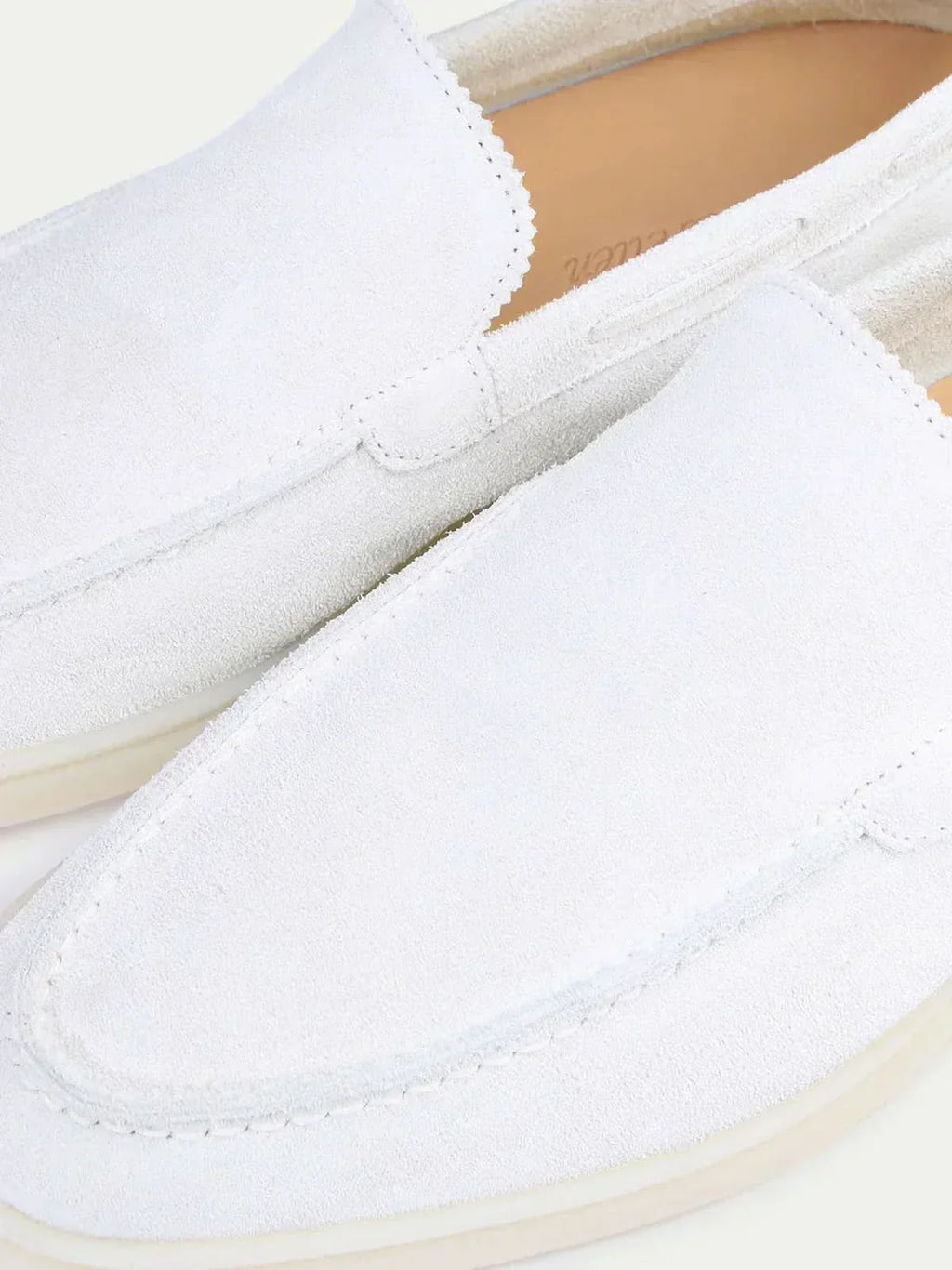 The Sorrento White Loafer