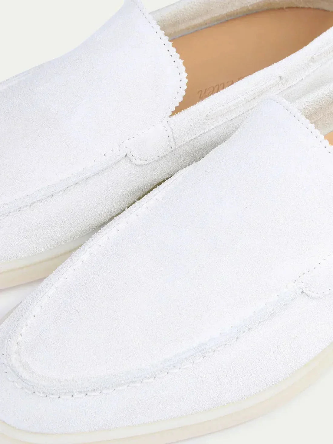 The Sorrento White Loafer