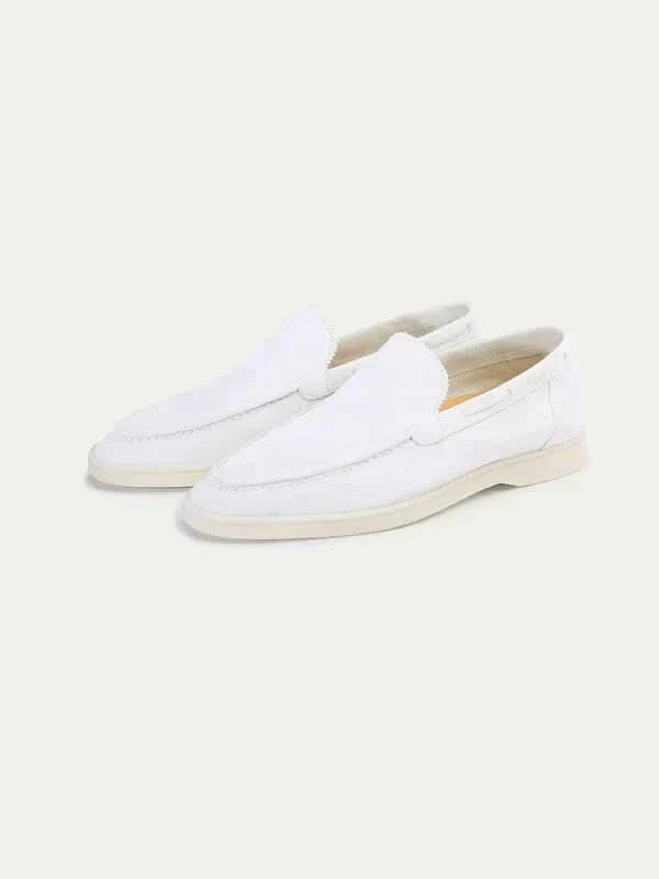 The Sorrento White Loafer