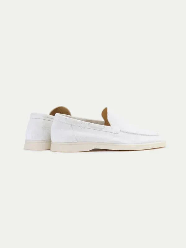 The Sorrento White Loafer