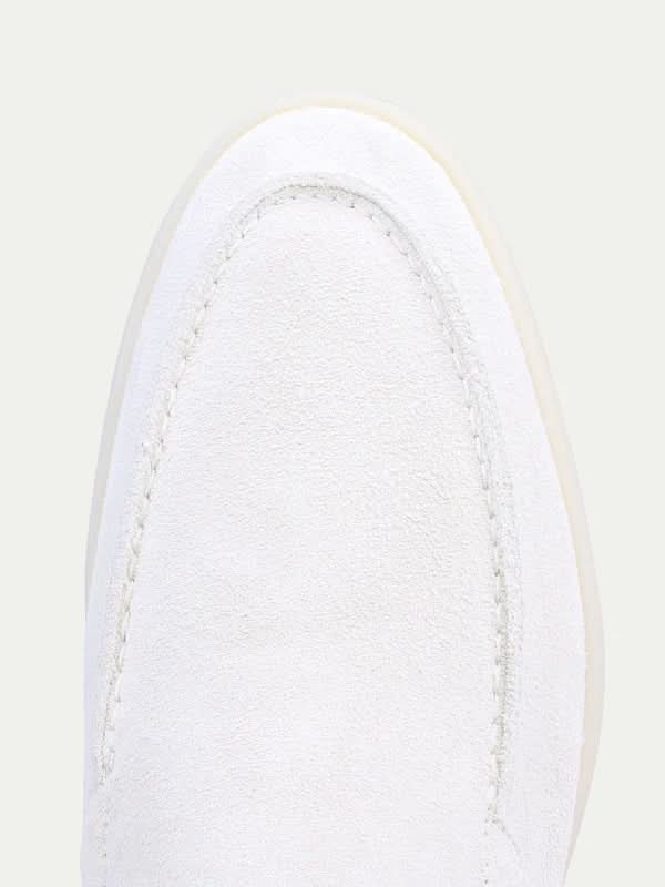 The Sorrento White Loafer