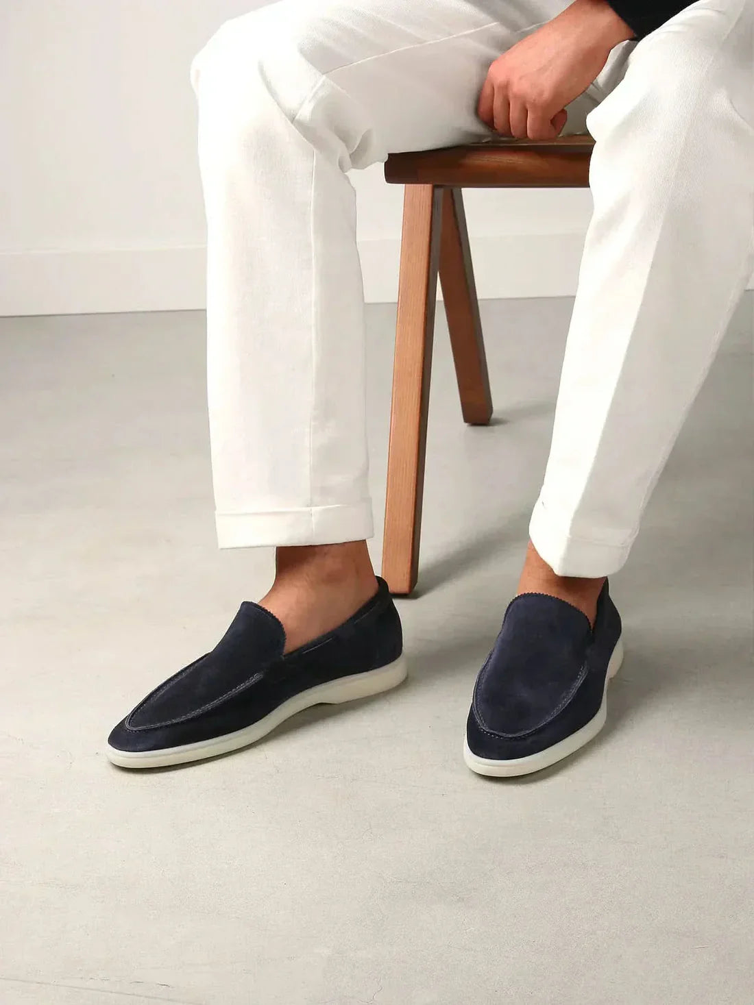 The Sorrento Navy Loafer