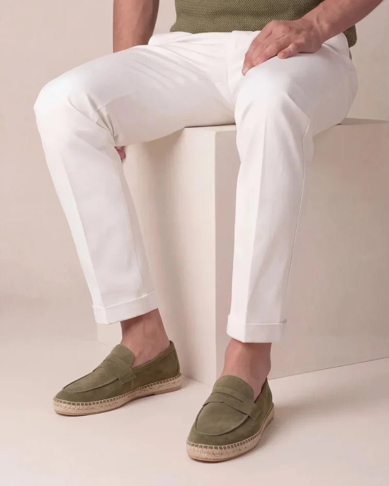 The Bellagio Olive Espadrillas